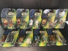 Star Wars, The Power of the Force, Action Figures 1996 (9 new/sealed) Lot 002