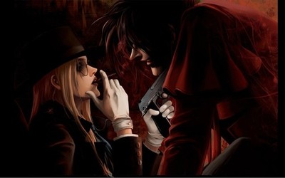 Anime hellsing sir integra fairbrook wingates hat Custom Gaming Mat Desk