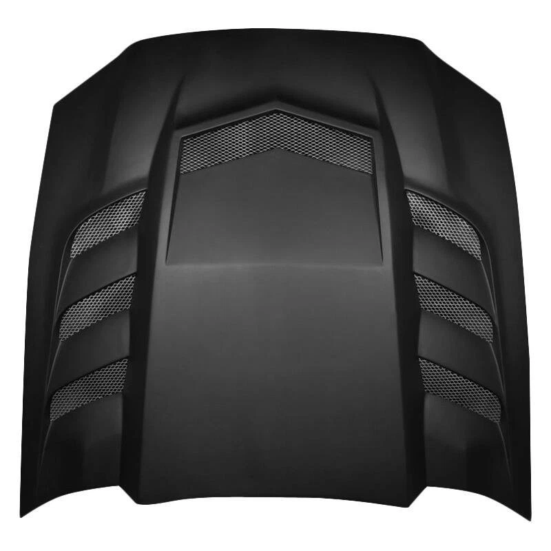 For Ford Mustang 13-14 Duraflex Interceptor Style Fiberglass Hood Unpainted Foto 3 de 4