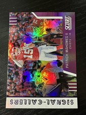 2019 Score - Signal Callers Patrick Mahomes II #SC-18 Purple