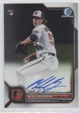 2022 Bowman Chrome Chrome Rookie Auto Mike Baumann #CRA-MB Auto 08kw