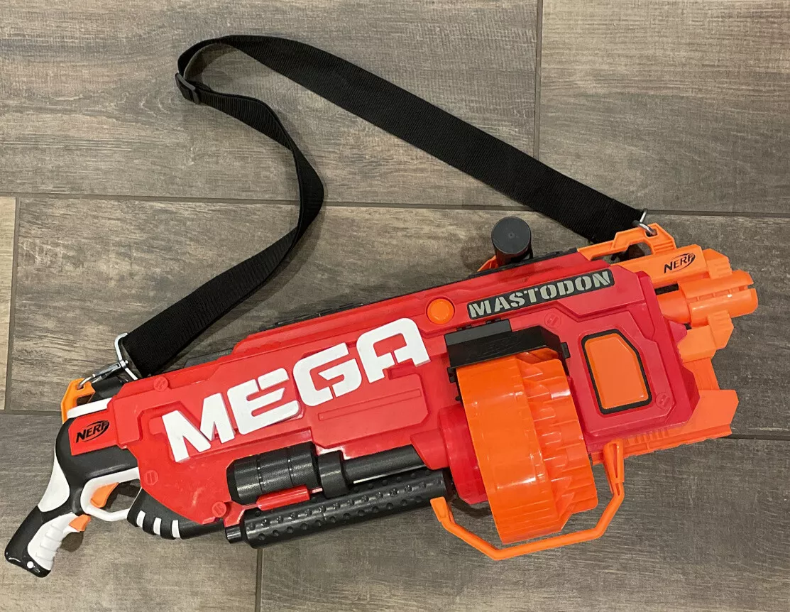  NERF N-Strike Mega Mastodon Blaster ( Exclusive) : Toys &  Games