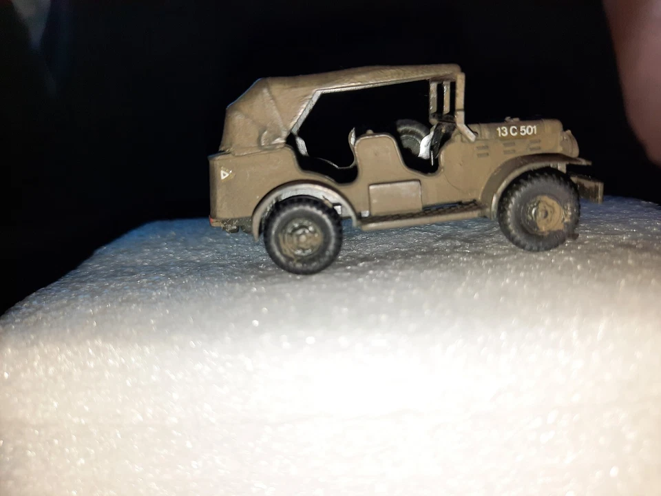 Roco minitanks 1 pz Dodge ww2 ,cold war verniciato green NATO scala 1/87 - Immagine 3 di 4