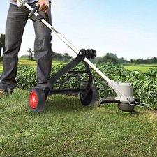 Portable Grass Trimmer Support Wheels Electric Brush Cutter Lawn Mower Assistant