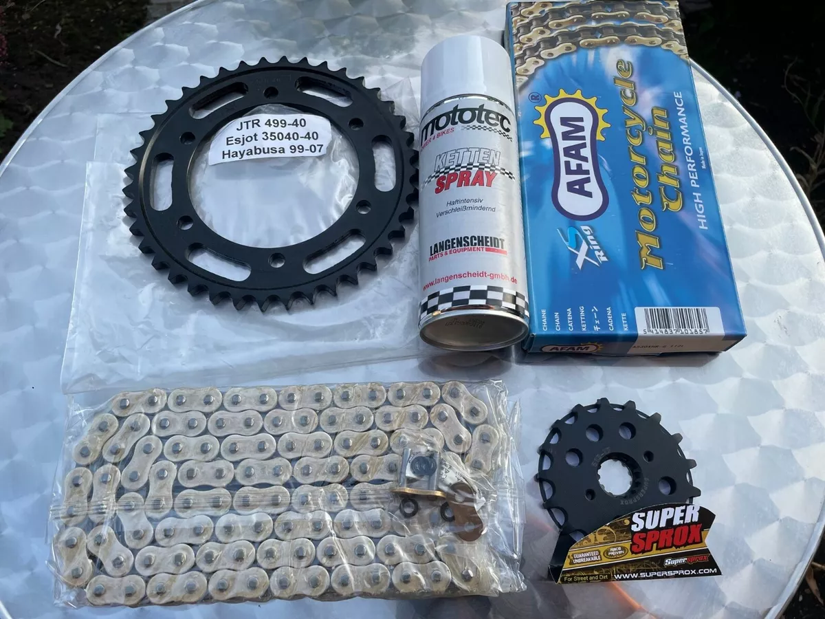 Afam x Ring Chain Set for Suzuki Hayabusa GSX 1300 R 17 40 112