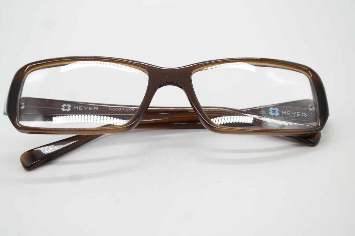 Lunettes De Vue Dublin 02 Meyer Eyewear - Monture Carrée Brune En Acétate - Neuf Sans étiquette