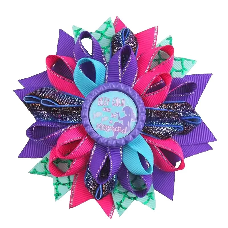 Mermaid Hair Hair Clips for Girls