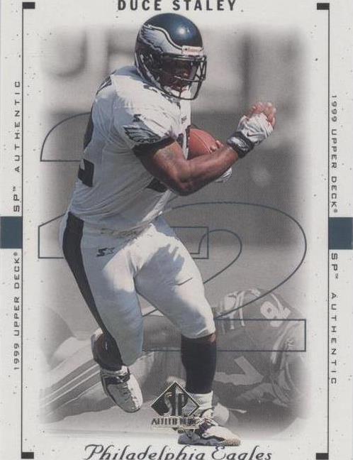 1999 SP Authentic Duce Staley #65 - 1 of 2
