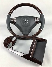 Mercedes SLK R171 Holz Vavona Lenkrad volant bois steering wheel shifter console