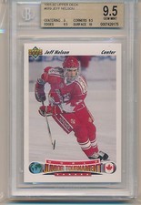 1991 Upper Deck Jeff Nelson (Rookie Card) (#689) BGS9.5 BGS