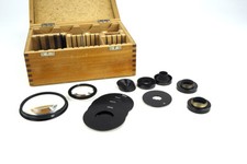 Leitz Wetzlar Wooden Box incl. Filter Aperture