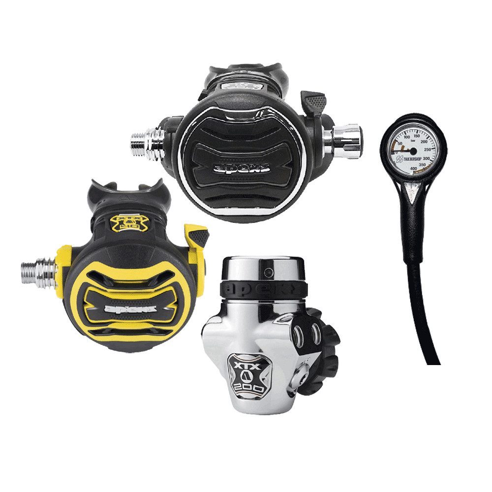Apeks XTX200 + Octopus XTX40 + Termo Finímetro - último modelo