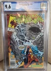 1990 MARVEL AMAZING SPIDER-MAN #328 TODD McFARLANE HULK BATTLE COVER CGC 9.6