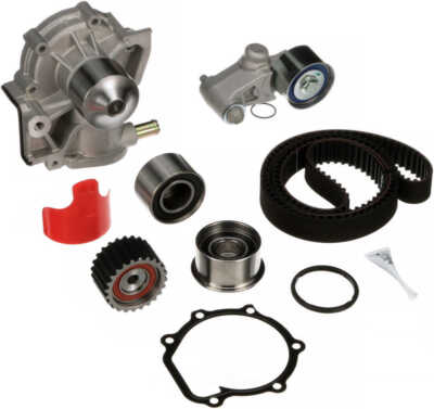 Engine Timing Belt Kit with Water Pump Gates TCKWP304