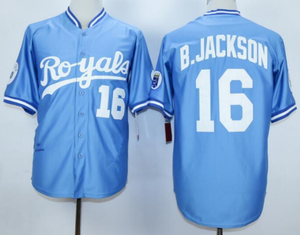 bo jackson baseball jersey