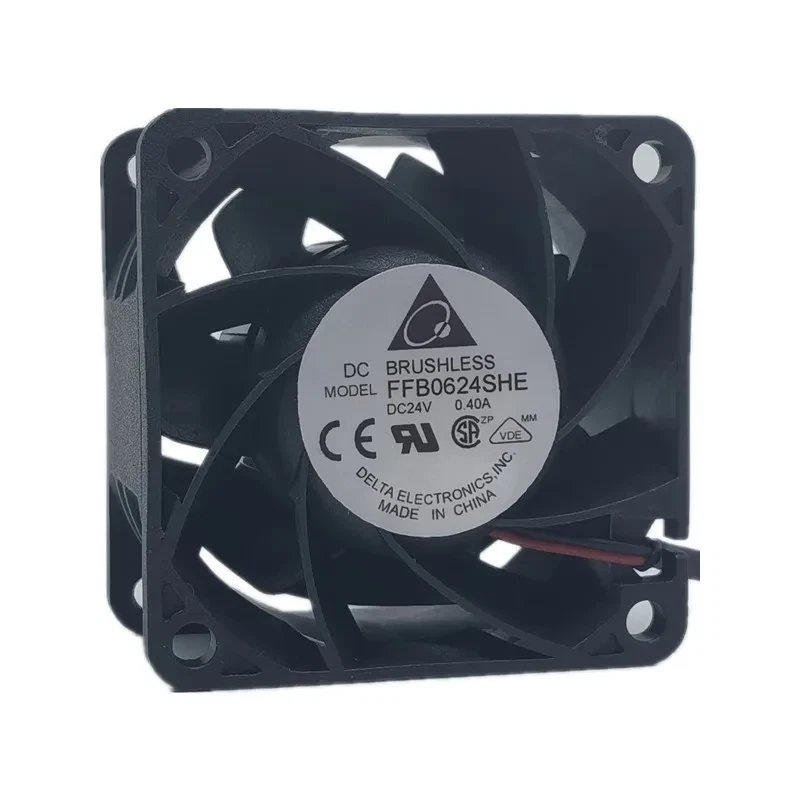 FFB0624SHE 24V 0.40A 6038 6CM high air volume inverter cooling fan - Image 4 of 4