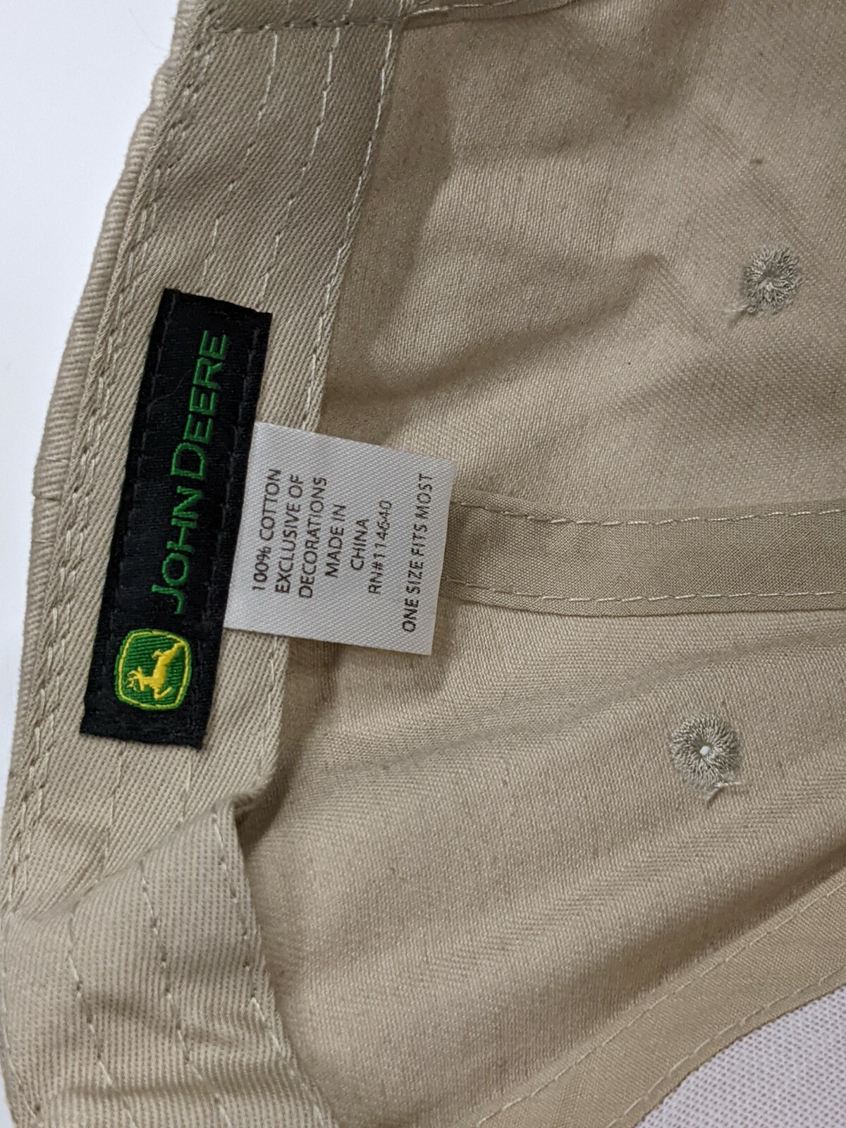 John Deere Adjustable Baseball Hat Cap - image 8