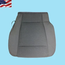 Driver Side Bottom Lower Gray Cloth Seat Cover For 2015-2020 Ford F150 F-150