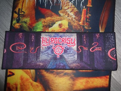 Hypocrisy Back Patch Back Strip Death Metal Gorguts Behemoth