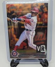 Juan Soto 2021 Topps Stadium Club Chrome Virtual Reality Orange /25