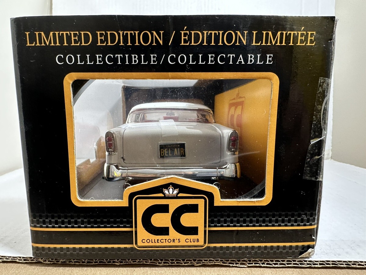 JADA COLLECTORS CLUB CC 1956 CHEVY BEL AIR RED 1:18 LIMITED