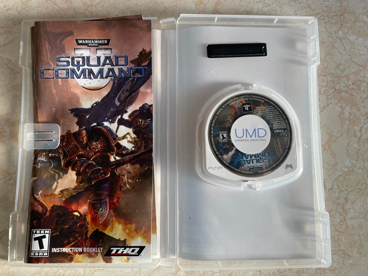 Warhammer 40,000: Squad Command (Sony PSP, 2007) CIB