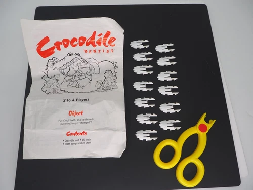 Crocodile Dentist Game Teeth Pliers Instructions PARTS You Choose