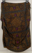 Nicole Miller Collection Multicolor Silk Skirt Size 6