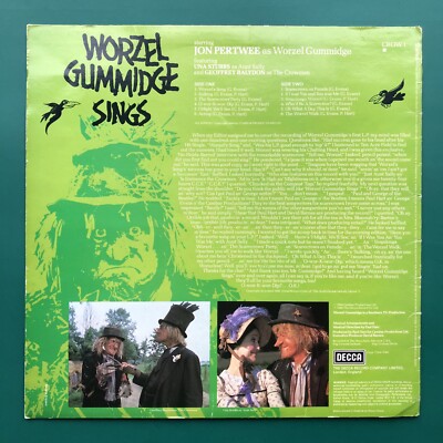 Jon Pertwee WORZEL GUMMIDGE SINGS Children's TV Soundtrack LP Una