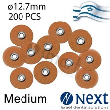 Dental Flex Composite finishing polishing disc soft type Medium 12,7 mm 200 pcs