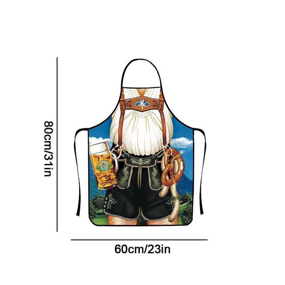 Novelty Oktoberfest busty Woman Cooking kitchen BBQ Grill Apron D1P0 eBay