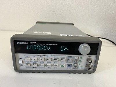 Hewlett Packard HP 33120A 15 MHz Funktion/Arbitrary Waveform Generator