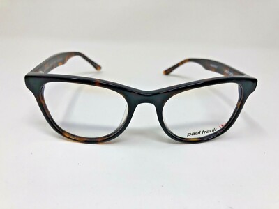 Paul Frank Eyeglass Frame VIVID VIEWS 153 nmt 51-19-140 Tortoise Full Rim DF40