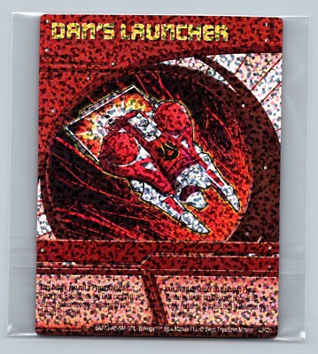 Bakugan Card - Dan's Launcher - Speckled Foil - Battle Brawlers