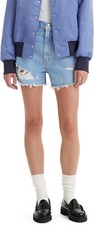Levi's Women's High Waisted Mom Shorts, 29