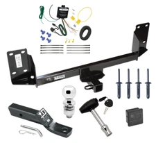 Trailer Tow Hitch For 07-18 BMW X5 All Styles Delux Package Wiring & Ball & Lock