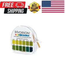 HYDRION pH 15 Foot Roll with Chart and Dispenser 5.5-8.0 pH Range