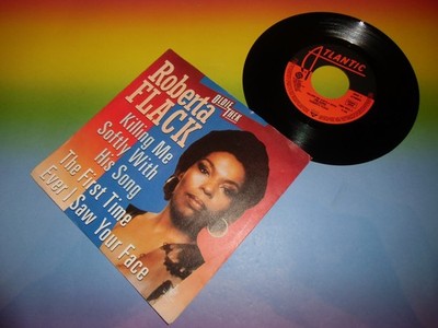 Roberta Flack - Killing Me Softly - FOTOCOVER - TOP FUNK*SOUL 7'' KULT! $