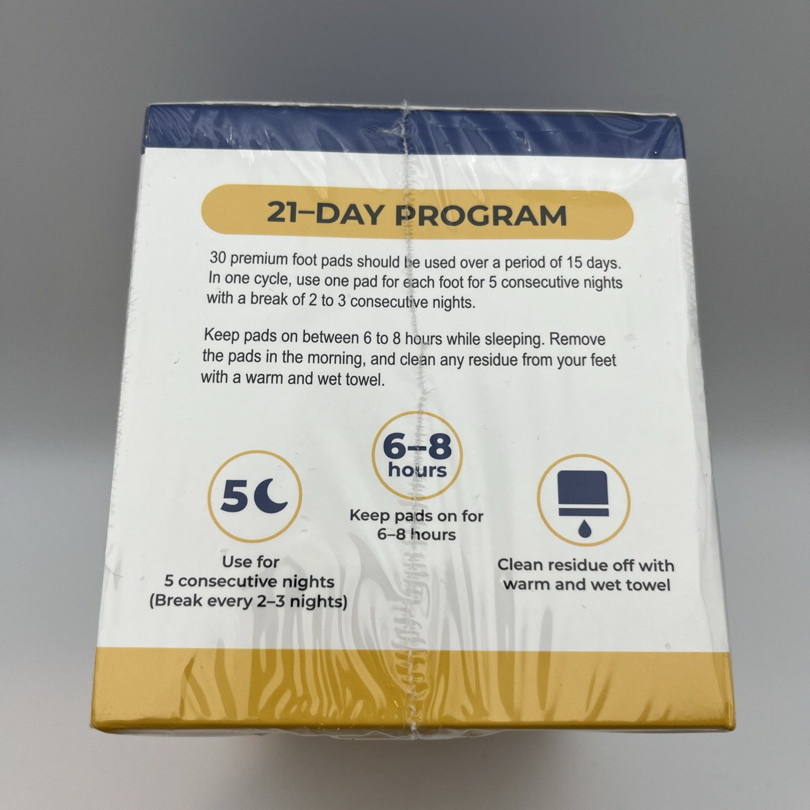 Xitox Deep Cleansing Foot Pads Simple Promise 30 Pack Exp 11/26 W/Mint Aroma New