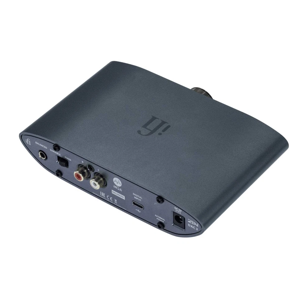 iFi Audio Zen DAC 3 Desktop USB Hi-Res Balanced Headphone Amp Pre Amplifier - Image 4 of 4