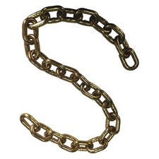 Cadena recta DAYTON 34RZ75, acero aleado, 20'L, 3.150 lb 34RZ75
