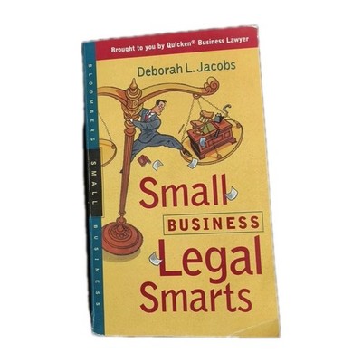 SMALL  BUSINESS LEGAL SMARTS BOOK BLOOMBERG PRESS OFF4-B1-A4