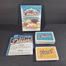Just Desserts Card Game by Looney Labs Ages 8+ Complete