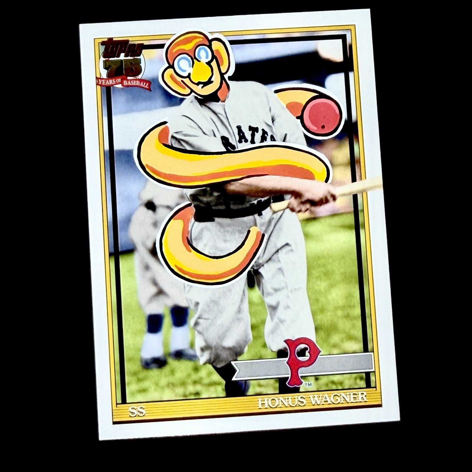 1/1 HONUS WAGNER 🔥 2026 TOPPS 1991 PARALLEL SSP 🔥 NEW PENINI: ONE OF ONE ART view 2