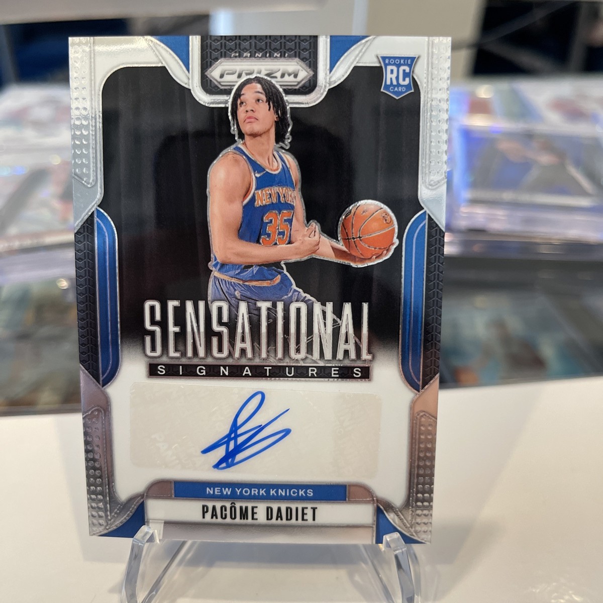 2024-25 Panini Prizm Basketball Pacome Dadiet RC Rookie Auto