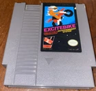 Vintage 1985 EXCITEBIKE Bike Racing Original Nintendo NES Video Game Cartridge