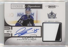 2010 Panini Dominion Stickside Signatures 45/50 Jonathan Bernier #15 Auto 0i5j