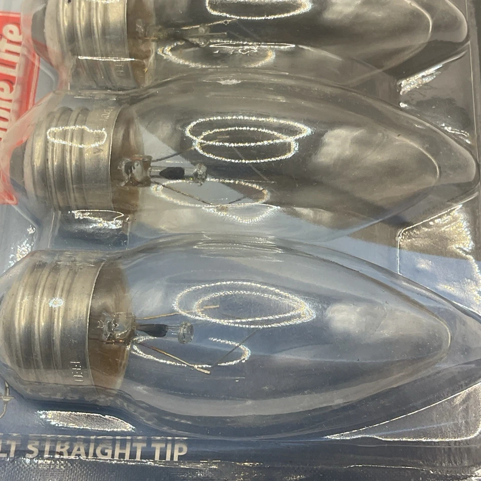 Chandelier Bulbs Feit Electric 40W Clear Straight Tip Standard Base 4000 hrs - Image 4 of 4