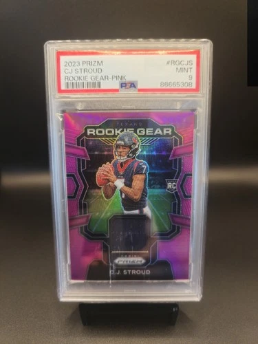 2023 Prizm CJ Stroud Rookie Gear - Pink PSA 9