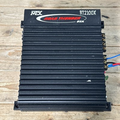 MTX Audio RT2100X Road Thunder Series 2 Channel Amplifier Used Tested!